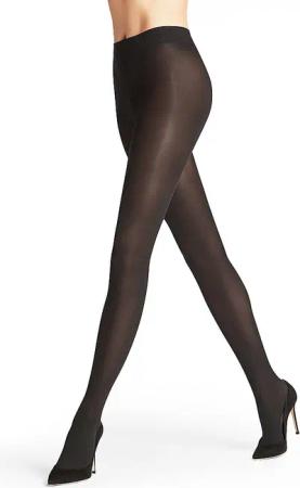 FALKE Strumpfhose Seidenglatt 40 den (Black) schwarz | M/L