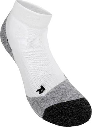 Falke TE2 Short Tennissocken Damen-Hellgrau,Schwarz in hellgrau, Größe: 39-40