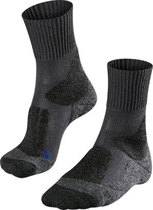 Falke - TK1 Cool Wandersocken Damen asphalt melange