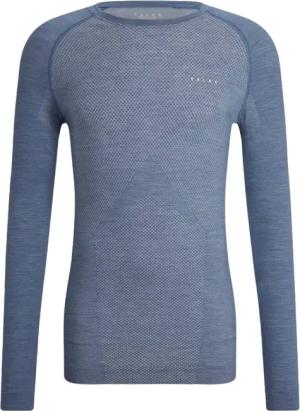 FALKE WOOL-TECH LIGHT LANGARM-SHIRT Herren Blau S