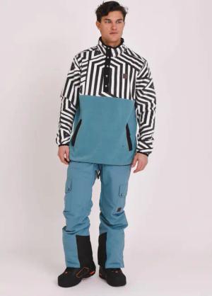 Fall Line Fleece Blaugrün