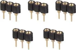 FALLER 163602 5 Ladebuchsen, umspritzt