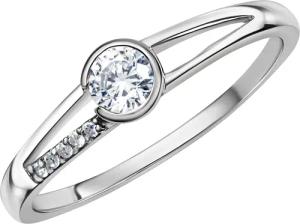 Fascination by Ellen K. Ring Gold 375 mit Zirkonia weiß