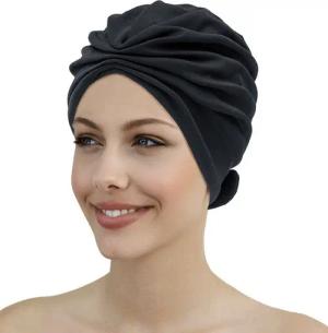 Fashy Badekappe Fashy - Badehaube Badekappe Bademode Damen Schwarz 3471-20