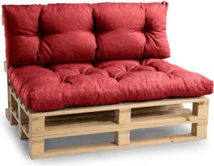 FAVRE Palettenkissen Palettenkissen PPI (Set (Sitzkissen 120x80 +Rückenlehne 120x40)