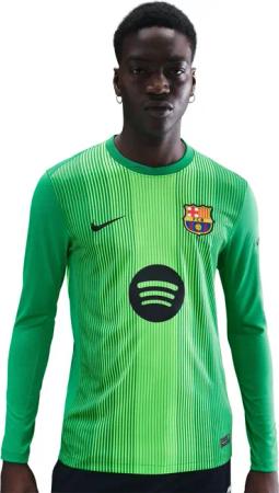 FC Barcelona Heimtorwarttrikot lange Ärmel 2025/26