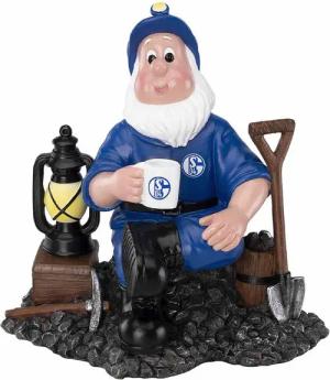 FC Schalke 04 Gartenzwerg FC Schalke 04 Gartenzwerg Bergmann