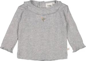 Feetje Ajour-Shirt langarm mit Rüschenkragen Rippqualität