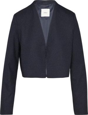 Fein gepunkteter Kurzblazer