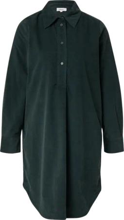 Feincord-Kleid im Relaxed Fit mit Eingrifftaschen