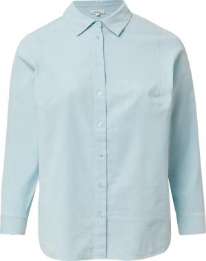 Feincordbluse mit Hemdkragen