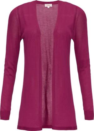 Feinstrick-Cardigan aus reiner Viskose