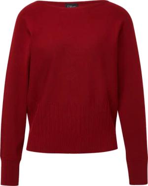 Feinstrick-Pullover mit Strukturmuster am Saum
