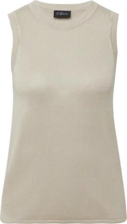 Feinstrick-Top aus Viskose im Slim Fit