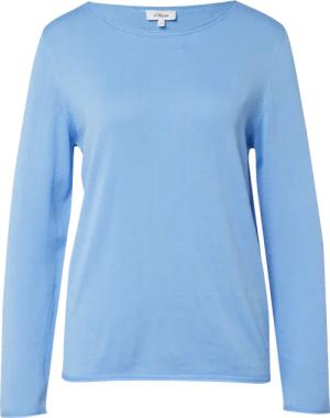 Feinstrickpullover mit Rollkanten