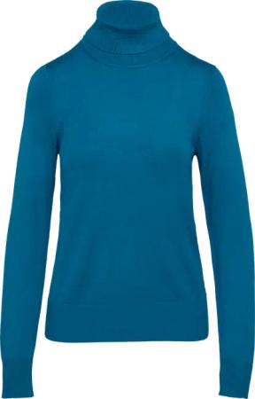 Feinstrickpullover mit Rollkragen