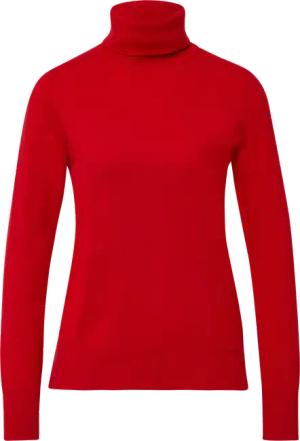 Feinstrickpullover mit Rollkragen