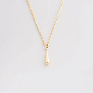 fejn jewelry Kette 'drop' mit Tropfenanhänger