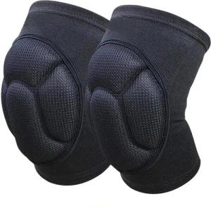 FELIXLEO Protektoren-Set Knieschoner Erwachsene Rutschfest Gepolstert Für Garten Bau Sport (2-tlg)