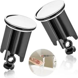 FELIXLEO Stöpsel 2 Stück Waschbeckenstöpsel Abflussstopfen für Becken und Badewanne, (1 St)