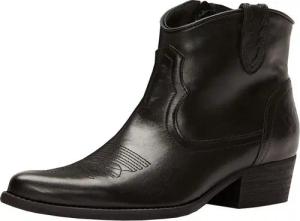 Felmini Stiefelette Leder . Cowboy Stiefelette