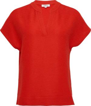 Feminines T-Shirt im Relaxed Fit mit Struktur