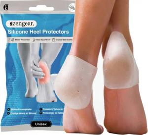 Fersenschutz Silikon 4er Set gegen Blasen und Reibung Unisex