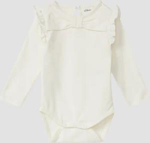 Festlicher Langarmbody mit Rüschen