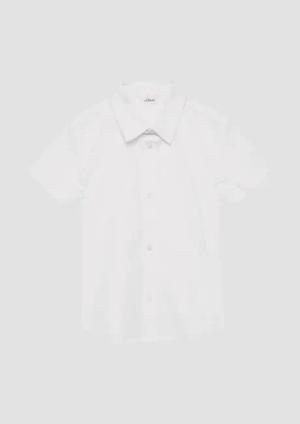 Festliches Slim-Fit-Hemd aus Baumwollstretch