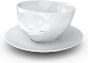 FIFTYEIGHT PRODUCTS Tasse Tasse Lecker weiß - 200 ml, 1-tlg.