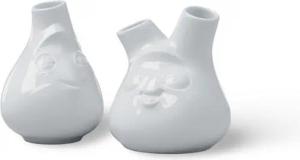 FIFTYEIGHT PRODUCTS Tischvase Kleine Vasen Set 2-tlg. weiß