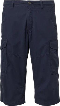 File: Gemusterte Cargo-Bermuda aus Baumwollmix im Relaxed Fit