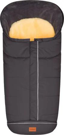 Fillikid Fußsack Nanga Lammfell, Winterfußsack, mit herausnehmbarer Lammfellauflage