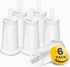 Filswa Wasserfilter Ersatz für Sage Barista Express Pro Kaffeevollautomat, 3 Stück