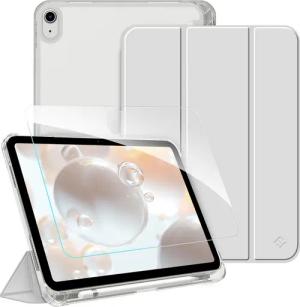 Fintie Tablet-Hülle für iPad 11 Generation 11'' 2025 (A16), iPad 10 Generation 10.9'' 2022, mit Schutzfolie-ultradünne transparente Rückseite Case mit Stifthalter