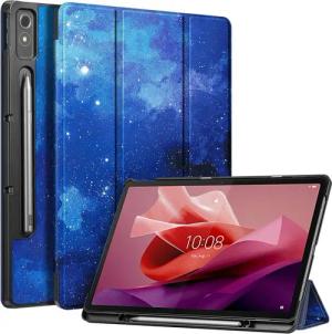 Fintie Tablet-Hülle mit Stifthalter für Lenovo Tab P12 Tablet 12,7" TB370FU 2023, Ultradünne Flip Case Cover mit Auto Schlaf/Wach, Ständer Funktion