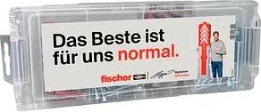 fischer MiniFixTainer - DuoPower + S Klopp 568544 Dübel- und Schrauben-Sortiment, 160-teilig