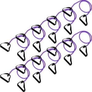 Fitness-Tube-Set Safety Stark Violett Fitness / Krafttraining Unisex Violett