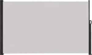 FIVMEN Markise Seitenmarkise Alu Ausziehbar Blickdicht Sonnenschutz mit Wandhalterung Sichtschutz Markise für Balkon, Terrasse, Garten