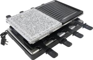 FIVMEN Raclette Raclette Grill Tischgrill Elektrisch Antihaftbeschichteter Grillplatte