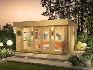 Fjordholz Gartenhaus Kubi Midi