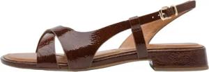 Flache Sandalen aus Leder und Kunstleder für Damen Tamaris