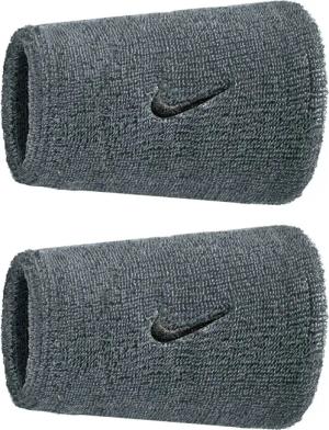 Flauschiges Handgelenkband Nike Swoosh Classic Double Wide (x2)