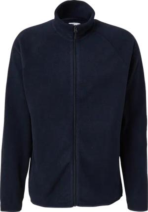 Fleece-Jacke mit Eingrifftaschen und Stehkragen