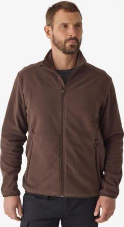 Fleecejacke 100 braun
