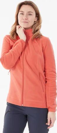 Fleecejacke Damen Wandern - MH100 orange