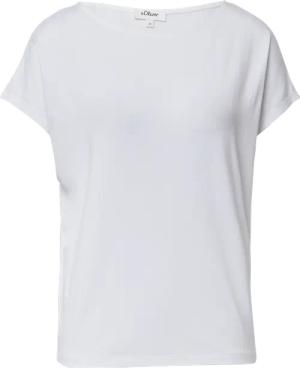 Fließendes Jersey-Shirt mit überschnittenen Schultern