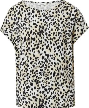 Fließendes Jersey-Shirt mit überschnittenen Schultern