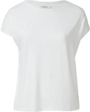 Fließendes Jersey-Shirt mit überschnittenen Schultern