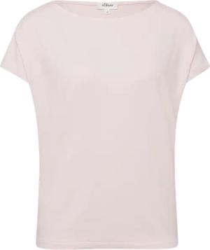 Fließendes Jersey-Shirt mit überschnittenen Schultern